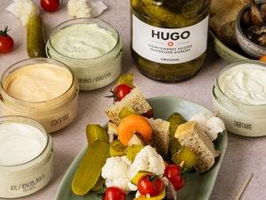 HUGO Aperitif-Picks mit Gurken