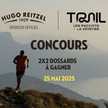 CONCOURS |TRAIL LES PACCOTS - LA VEVEYSE